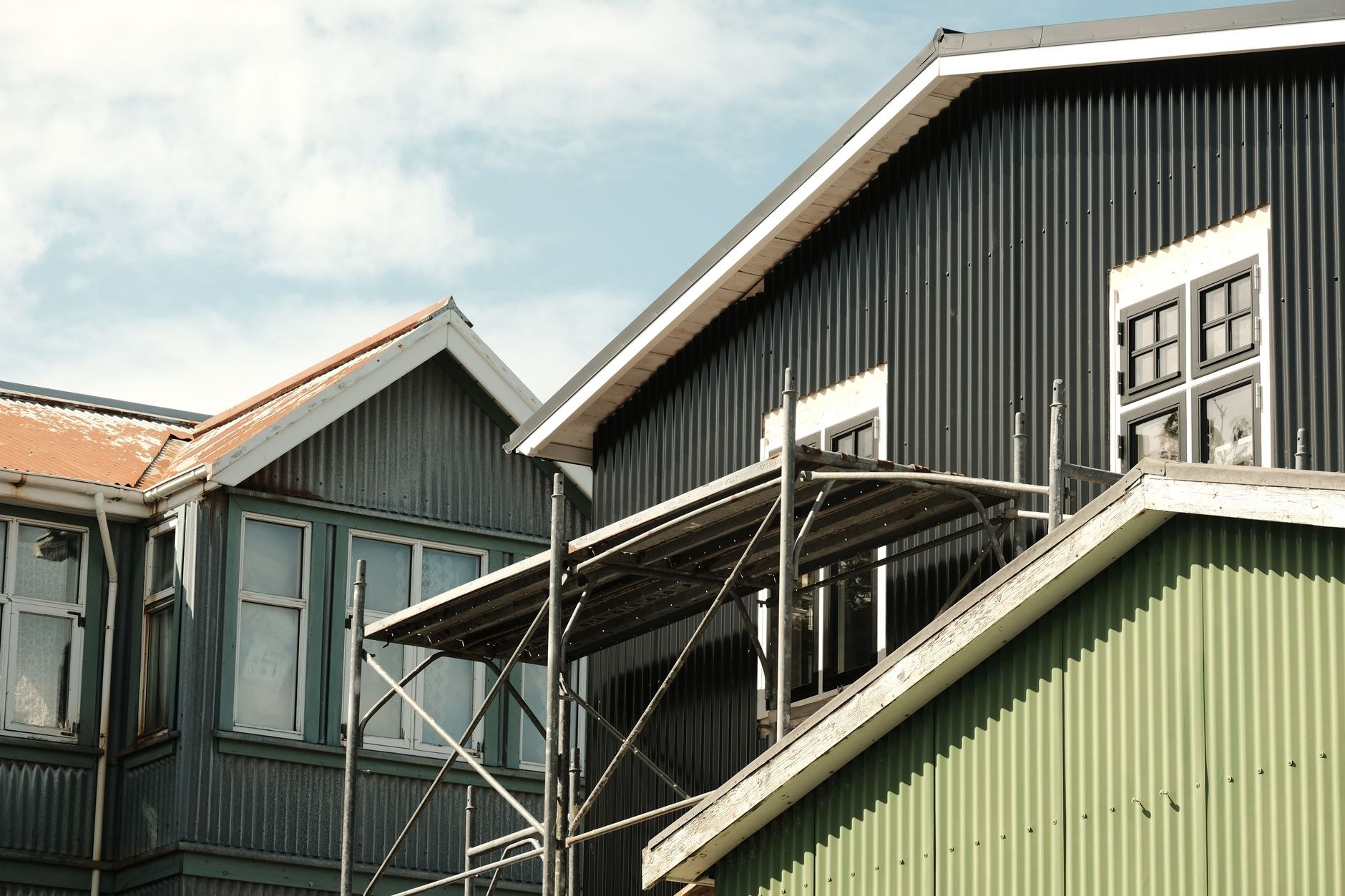 Corrugated iron roof on a New Zealand home (sample image, replace with a real job)